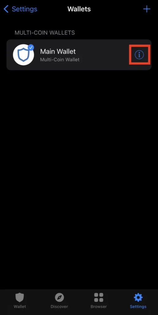 Step 3. Tap the Three-Dot or More Info Icon