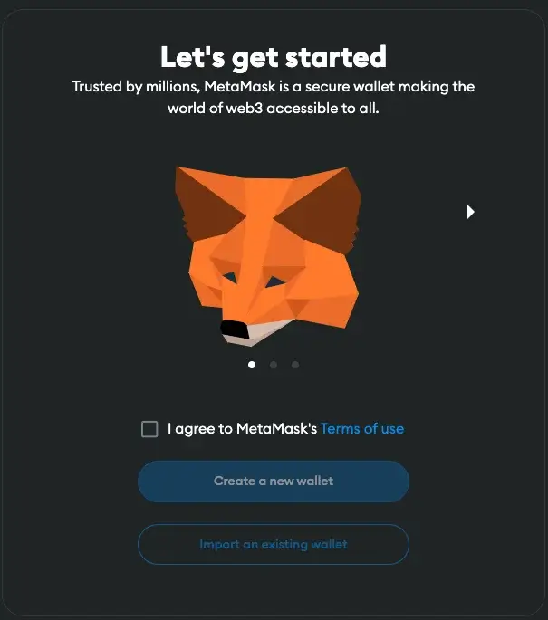 Step 3. Create Your Wallet
