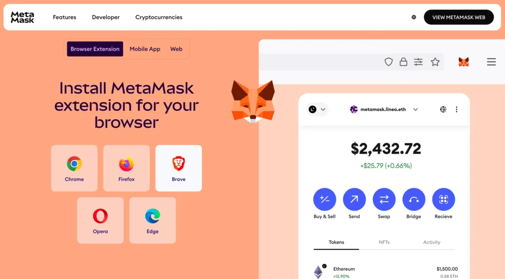 1.1. Télécharger-MetaMask