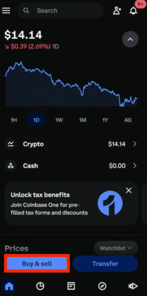 How-to-Withdraw-Money-from-Coinbase-to-Your-External-Wallet-Using-the-Mobile-App-step1