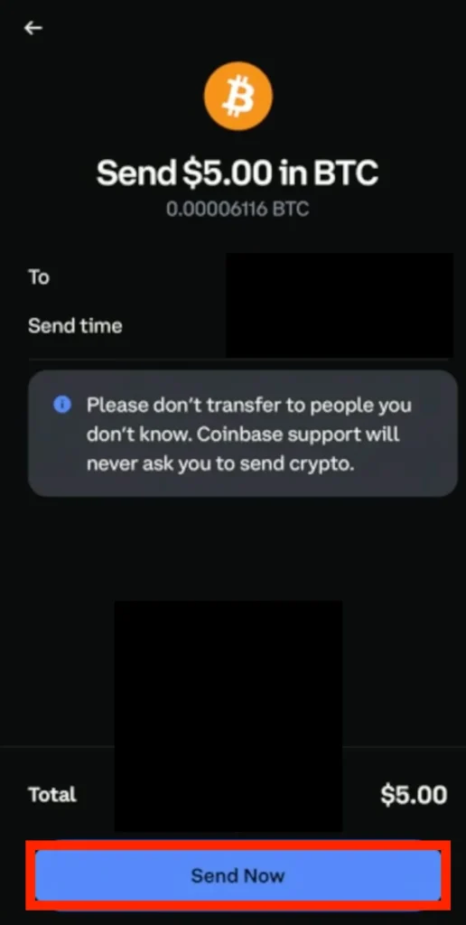 How to Withdraw Money from Coinbase to Your External Wallet Using the Mobile App-5