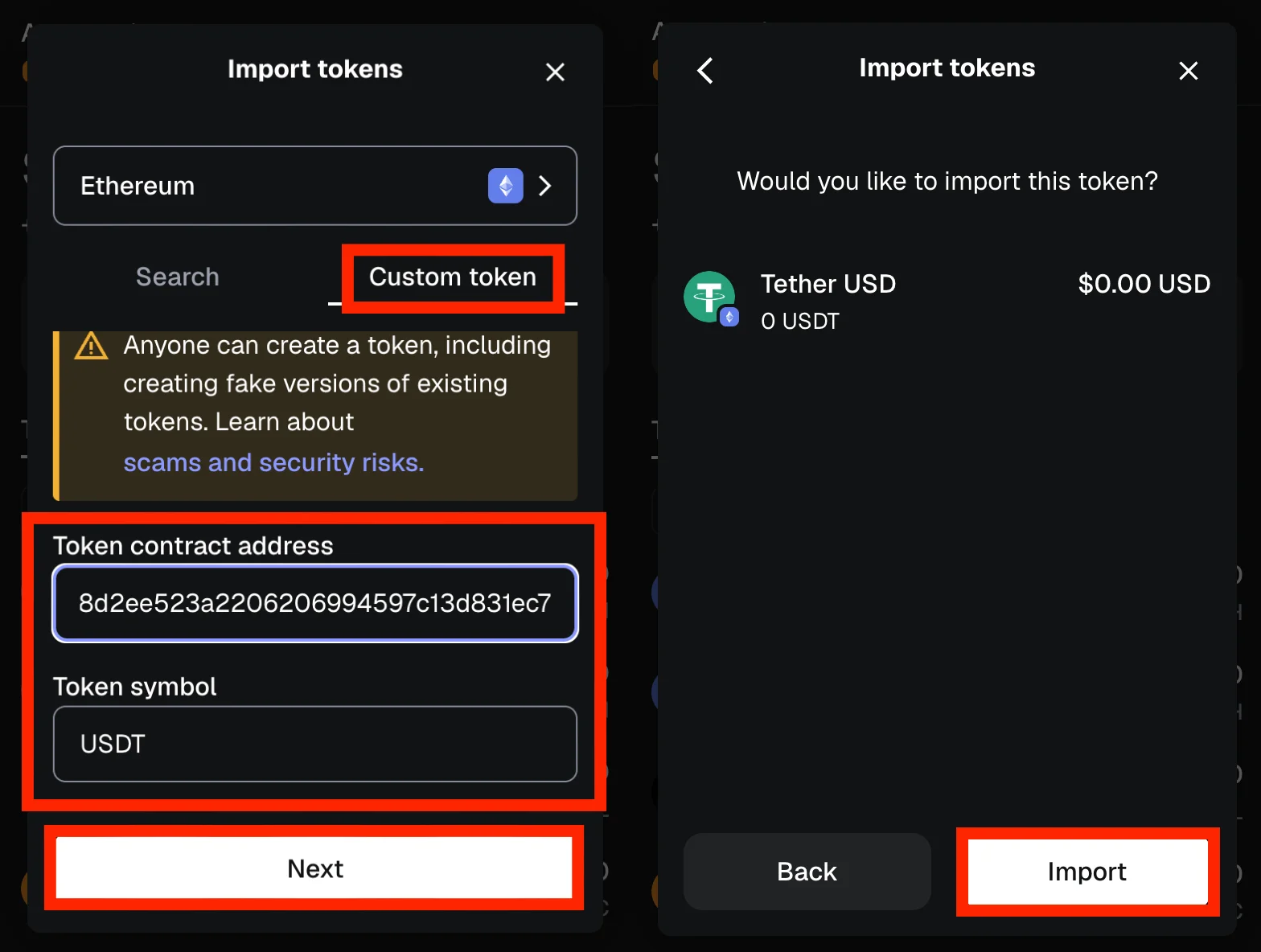 MCO-add-usdt-to-metamask-Step-5.-Add-USDT-as-a-Custom-Token.