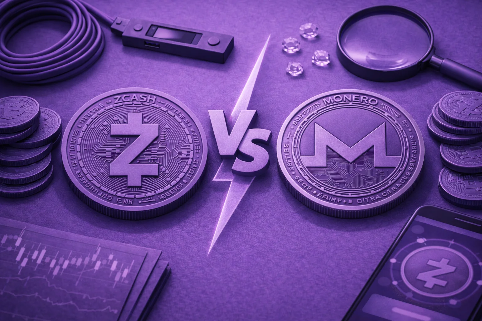 ZEC-vs-XMR-Which-Privacy-Coin-Is-Better-in-2026