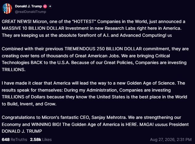 trump micron