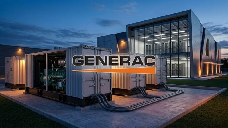 Generac Amazon power deal AI power demand Data center infrastructure Generac stock surge Tech utility pivot
