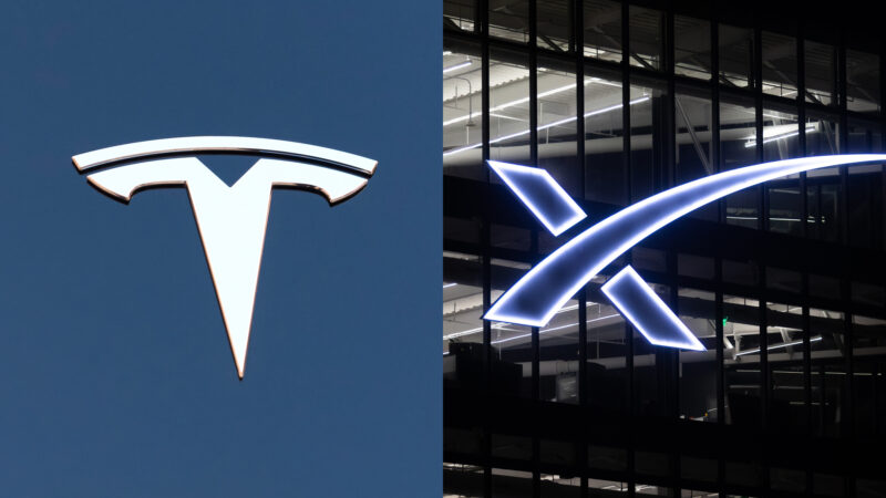 tesla and spacex logo